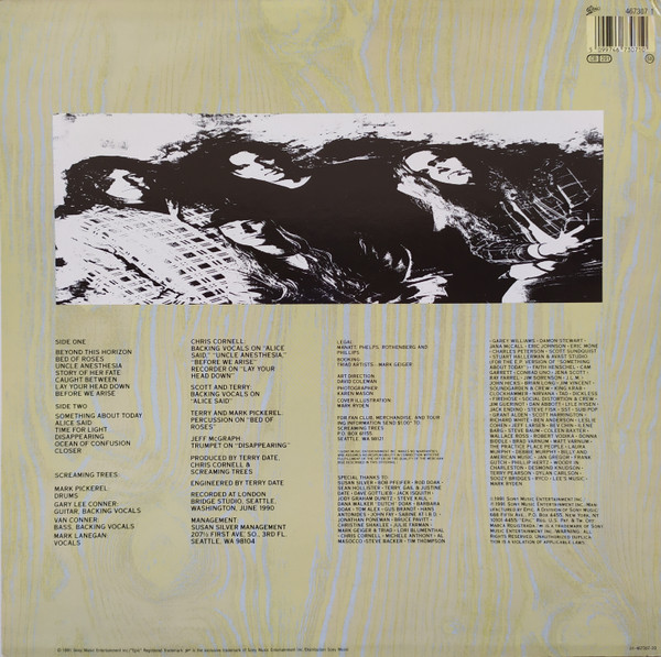 SCREAMING TREES UNCLE ANESTHESIA LP *RARE EU MOV VINYL 180g